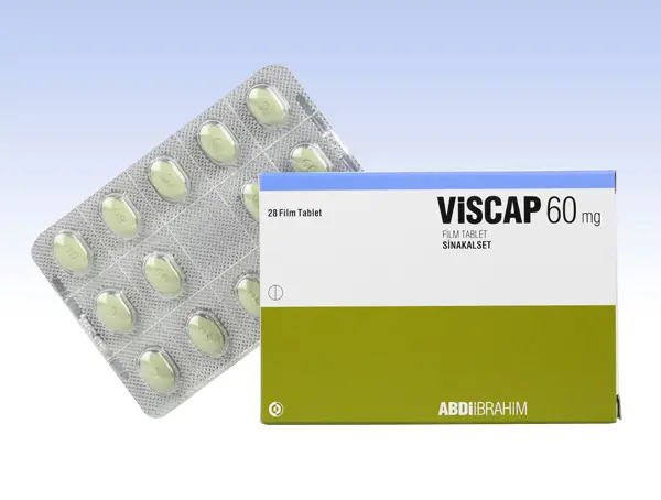 VISCAP 60 MG 28 FILM TABLET kutu görseli