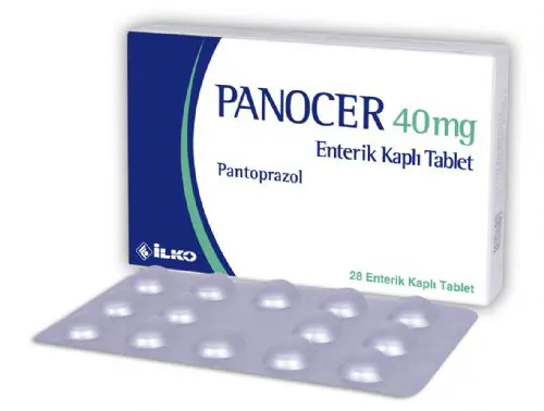 PANOCER 40 MG 28 ENTERIK KAPLI TABLET kutu görseli