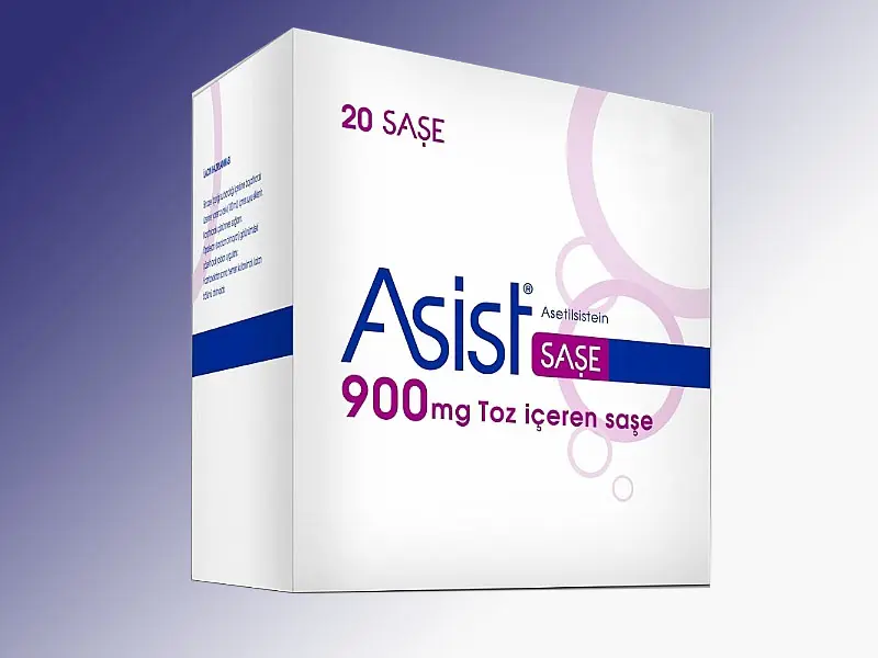 ASIST 900 MG TOZ ICEREN 20 SASE kutu görseli