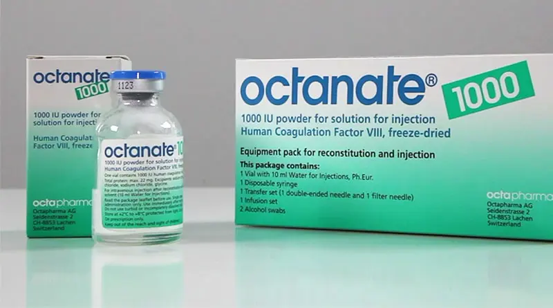 OCTANATE 1000 IU 1 FLAKON kutu görseli