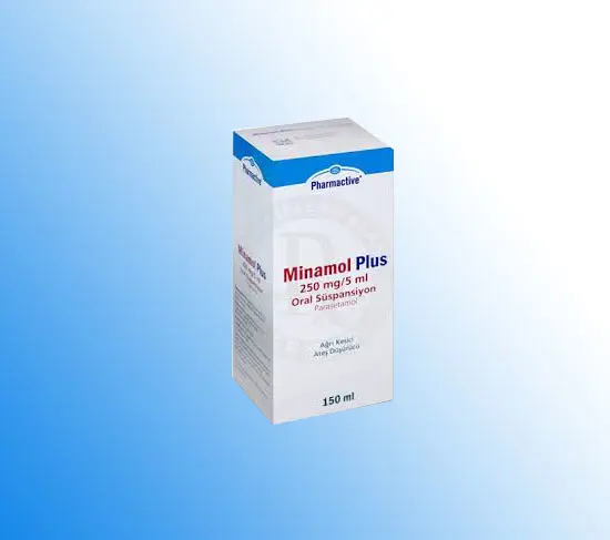 MINAMOL PLUS 250 MG/5 ML ORAL SUSPANSIYON 150 ML kutu görseli