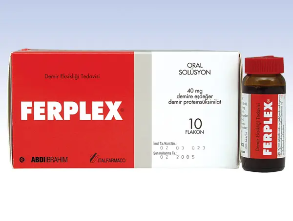 FERPLEX 40 MG 15 ML ORAL SUSPANSIYON kutu görseli