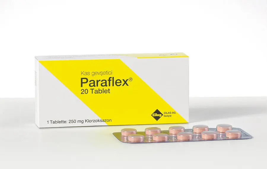 PARAFLEX 250 MG TABLET (20 TABLET) kutu görseli