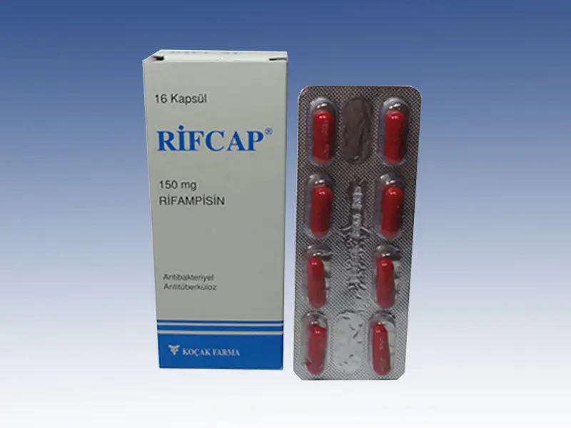 RIFCAP 150 MG 16 KAPSUL kutu görseli