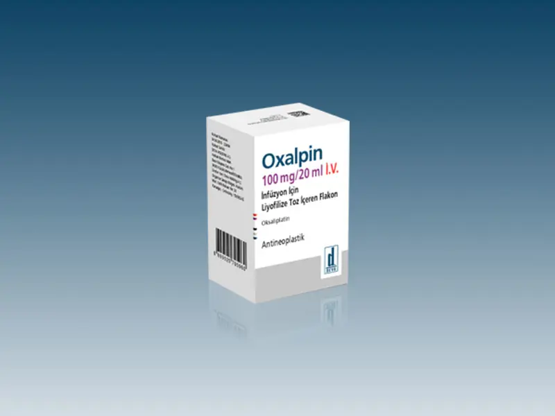 OXALPIN 100 MG/20 ML IV INF. ICIN LIY. TOZ ICEREN 1 FLAKON kutu görseli