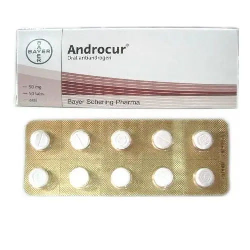 ANDROCUR 50 MG 50 TABLET kutu görseli