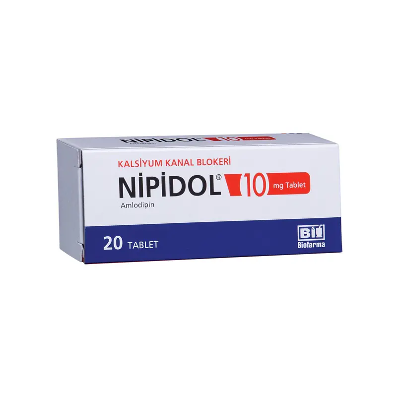 NIPIDOL 10 MG 20 TABLET kutu görseli