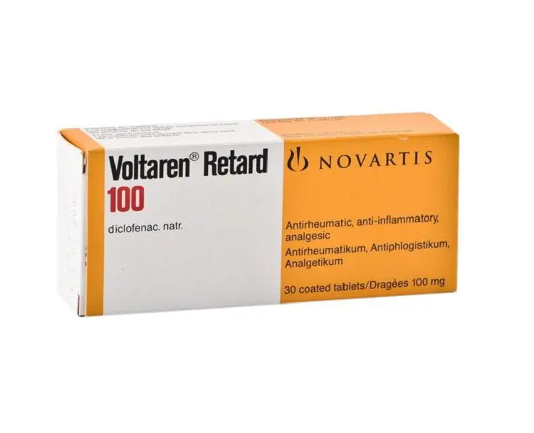 VOLTAREN RETARD 100 MG 30 TABLET kutu görseli