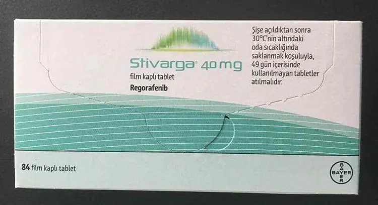 STIVARGA 40 MG 84 FILM KAPLI TABLET kutu görseli