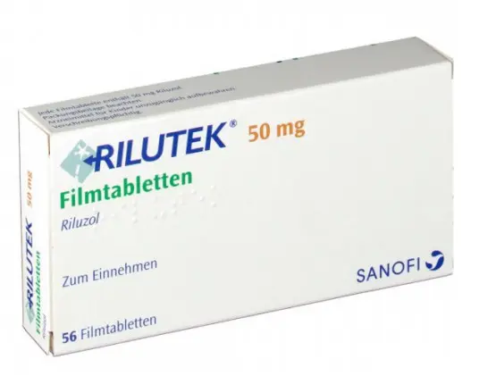 RILUTEK 50 MG 56 FILM TABLET kutu görseli