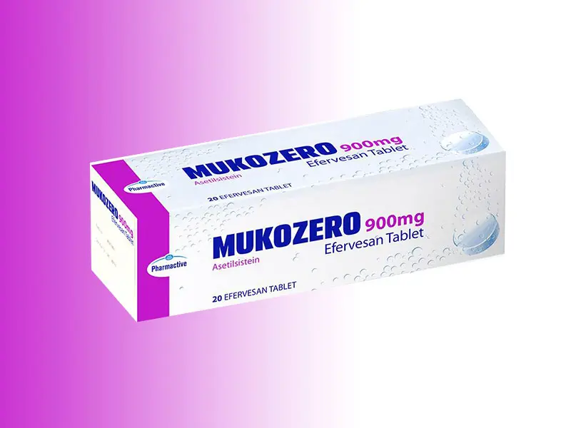 MUKOZERO 900 MG 20 EFERVESAN TABLET kutu görseli