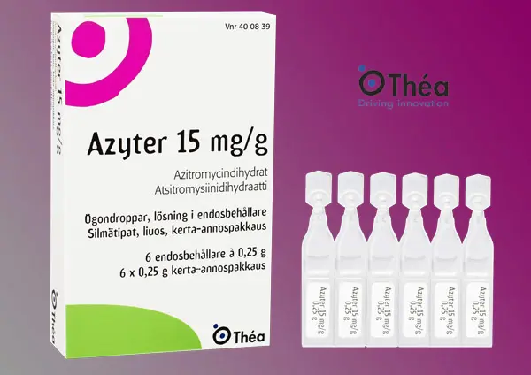 AZYTER 15 MG/G TEK DOZLUK GOZ DAMLASI 6 FLAKON kutu görseli