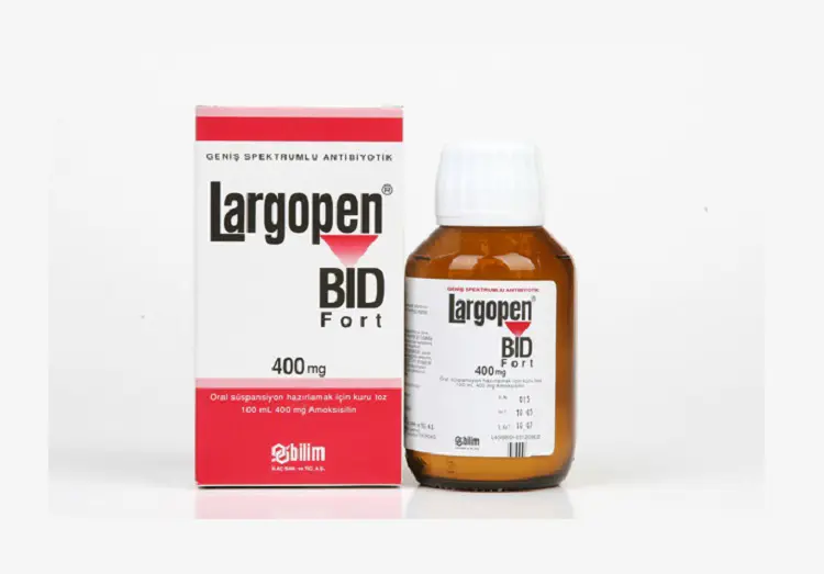 LARGOPEN-BID 400 MG 100 ML SUSPANSIYON kutu görseli