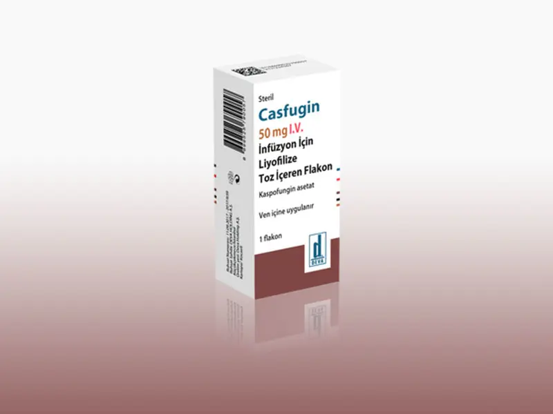 CASFUGIN 50 mg Flakon kutu görseli