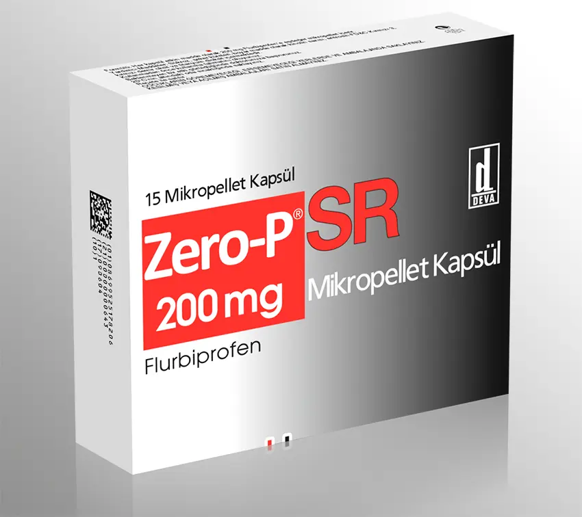 ZERO-P 200 MG SR MIKROPELLET 15 KAPSUL kutu görseli