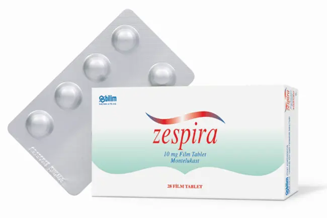 ZESPIRA 10 MG 84 FILM TABLET kutu görseli