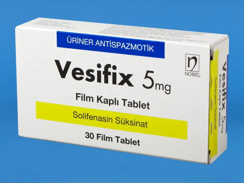 VESIFIX 5 MG 30 FILM KAPLI TABLET kutu görseli
