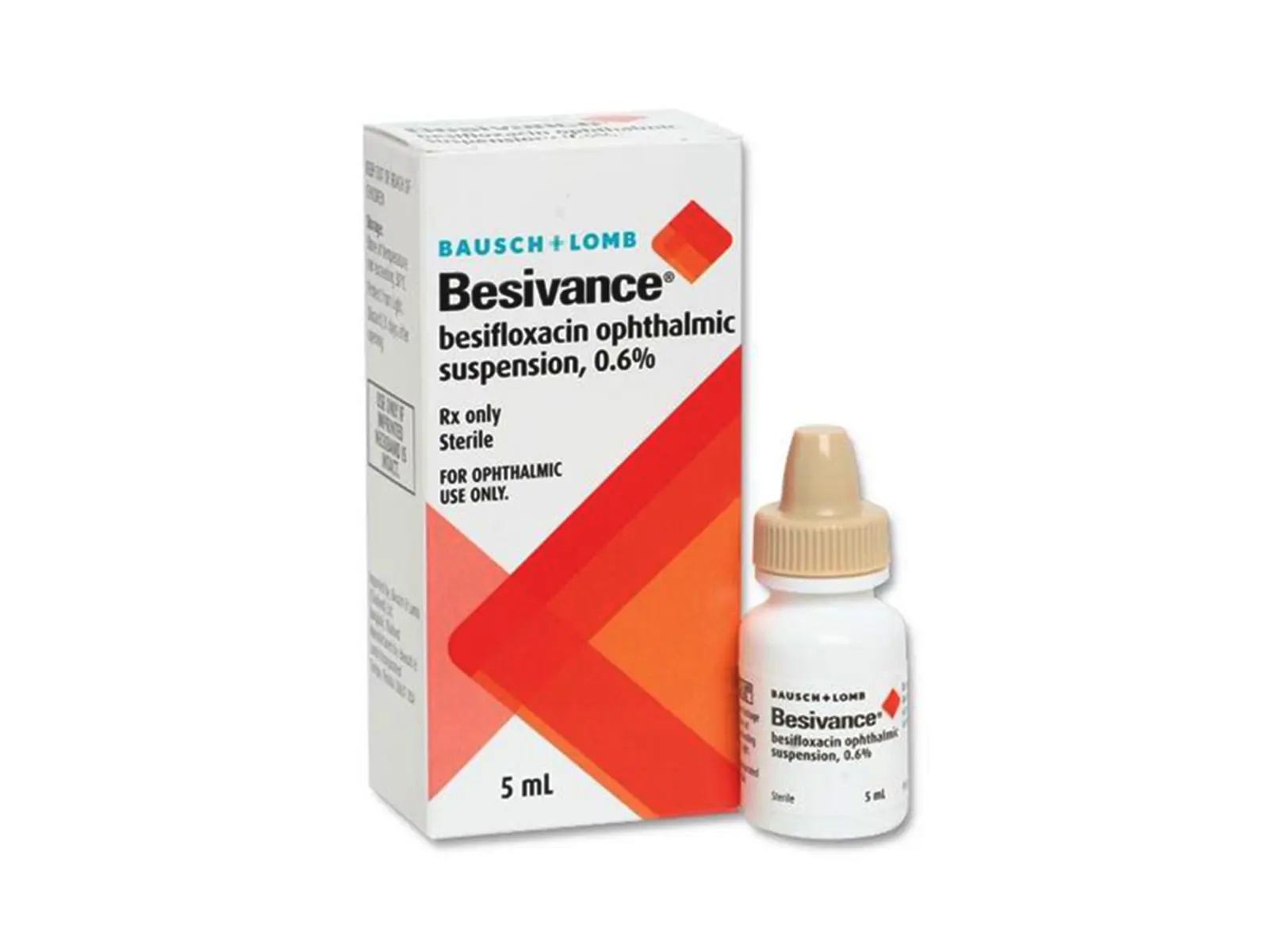 BESIVANCE %0,6 OFTALMIK SUSPANSIYON 5 ML kutu görseli