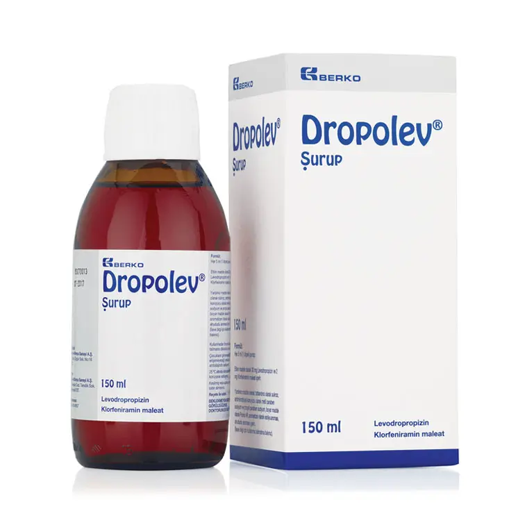 DROPOLEV SURUP 150 ML kutu görseli