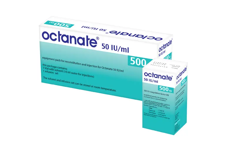 OCTANATE 500 IU 1 FLAKON kutu görseli