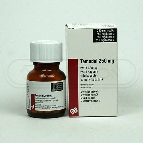 TEMODAL 250 MG 5 KAPSUL kutu görseli