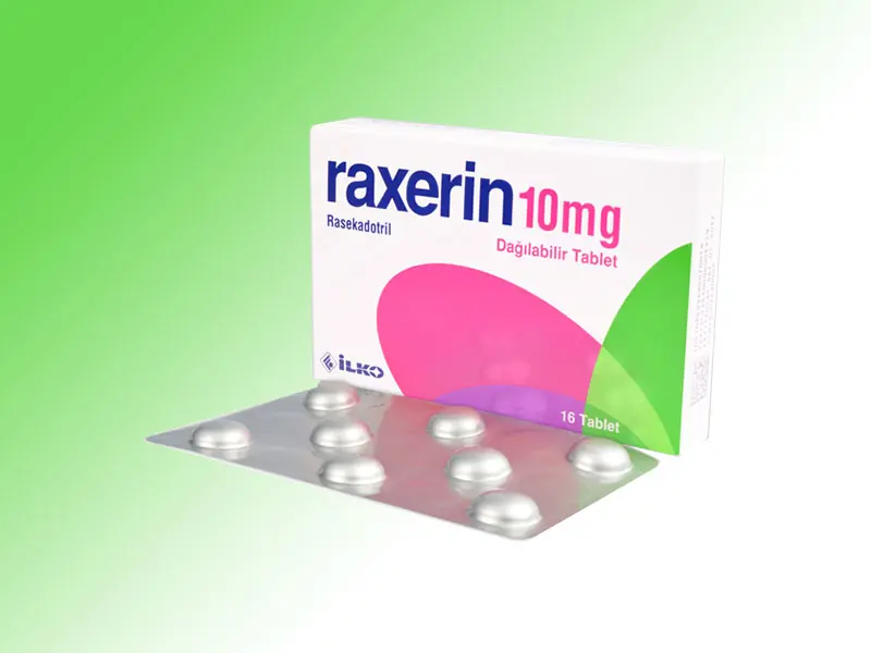 RAXERIN 10 MG DAGILABILIR 16 TABLET kutu görseli