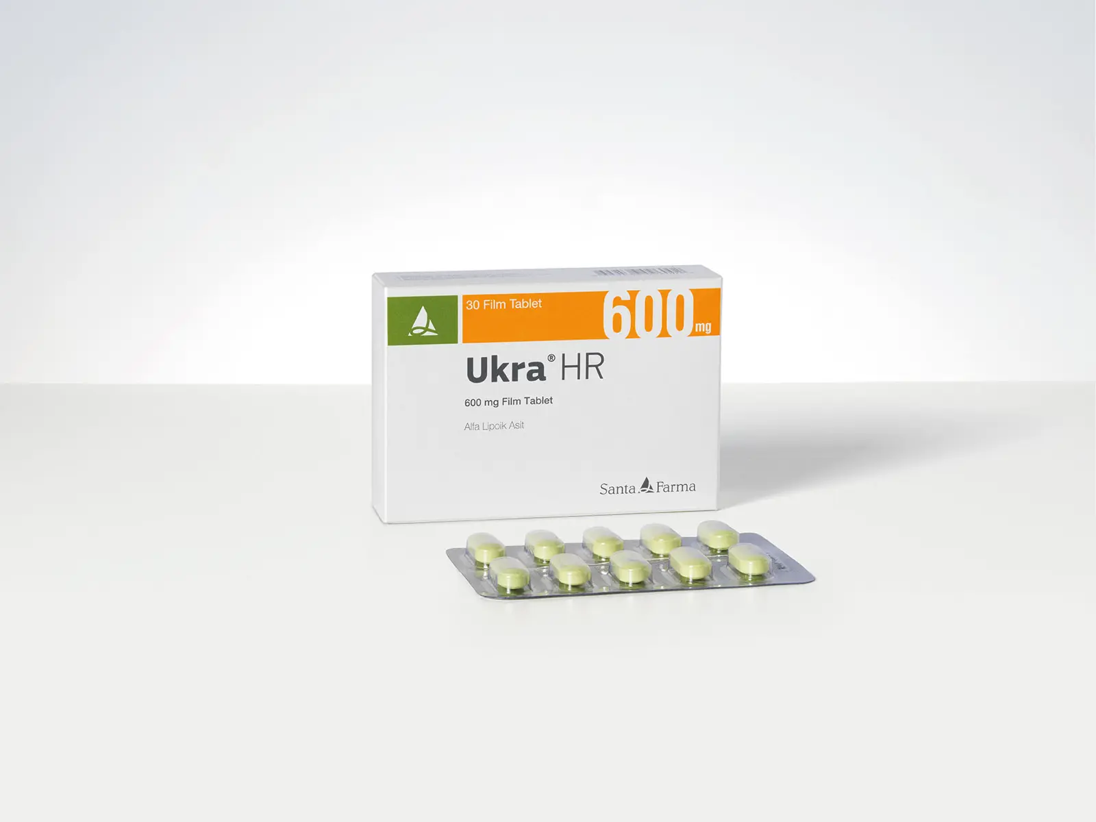 UKRA 600 MG FILM KAPLI TABLET (30 FILM KAPLI TABLET) kutu görseli