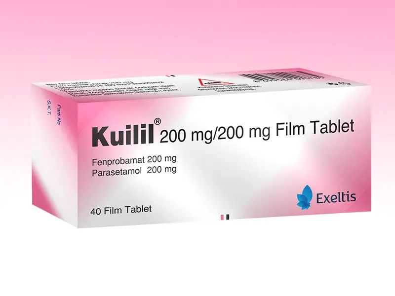 KUILIL 200 MG/ 200 MG 40 FILM TABLET kutu görseli