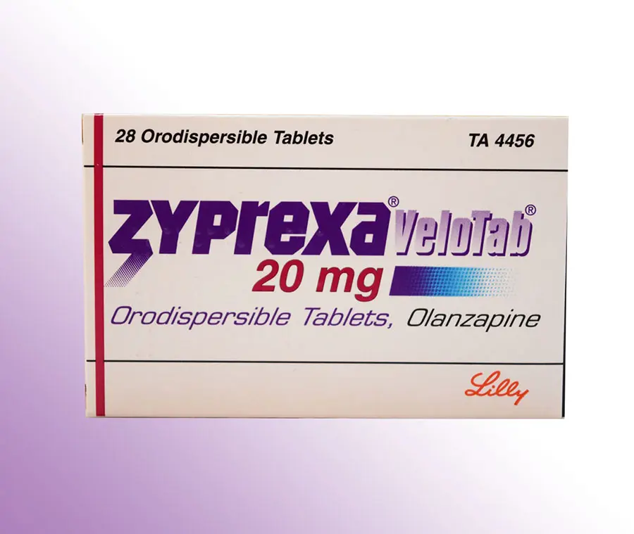 ZYPREXA VELOTAB 20 MG 28 AGIZDA DAGILABILIR TABLET kutu görseli