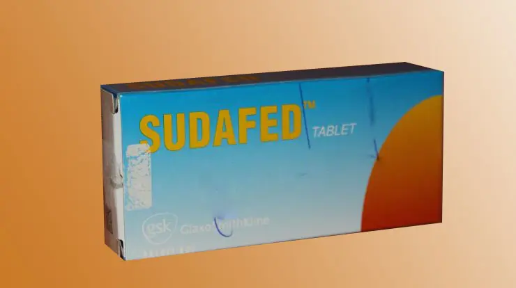 SUDAFED 60 MG 30 TABLET kutu görseli