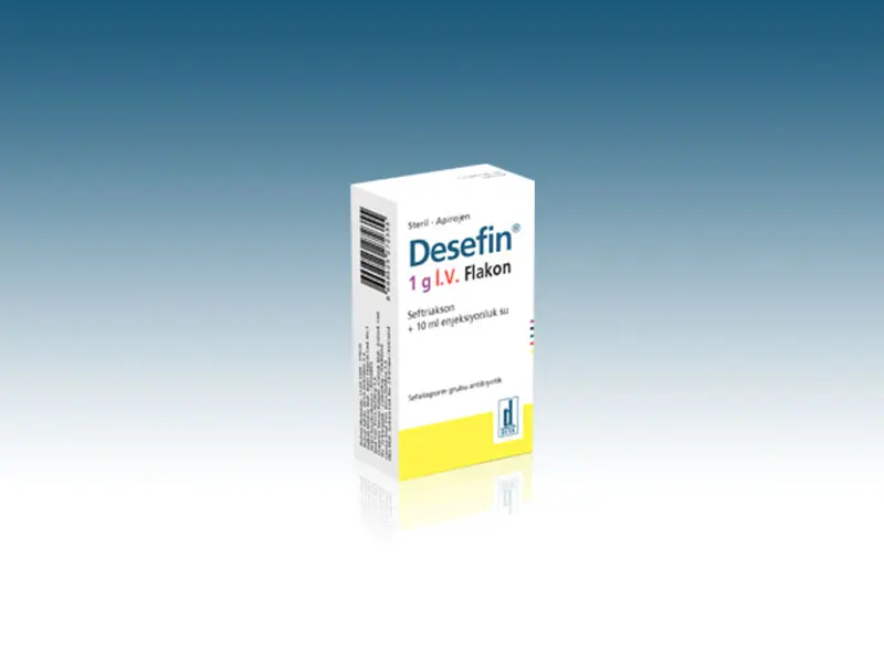 DESEFIN IV 1 GR 1 FLAKON kutu görseli