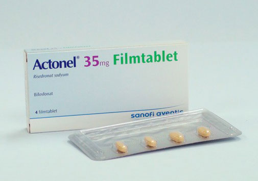 ACTONEL 35 mg 4 film tablet kutusunun resmi