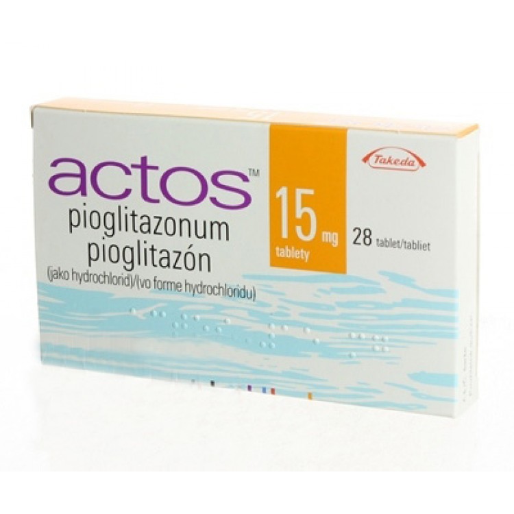 ACTOS 15 mg 28 tablet kutusunun resmi