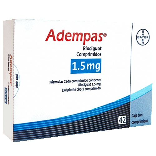 ADEMPAS 1.5 mg 42 film kaplı tablet kutusunun resmi