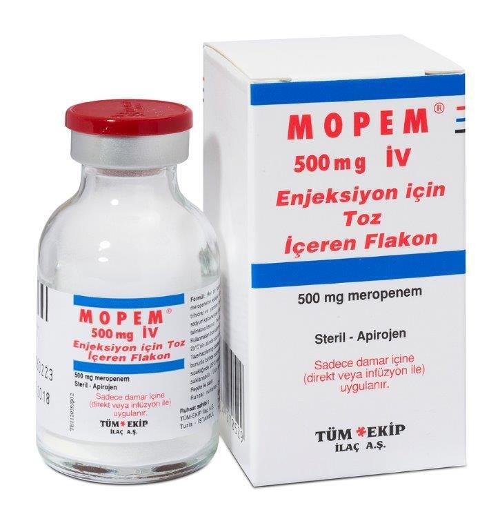 MOPEM 500 mg Flakon Prospektüsü