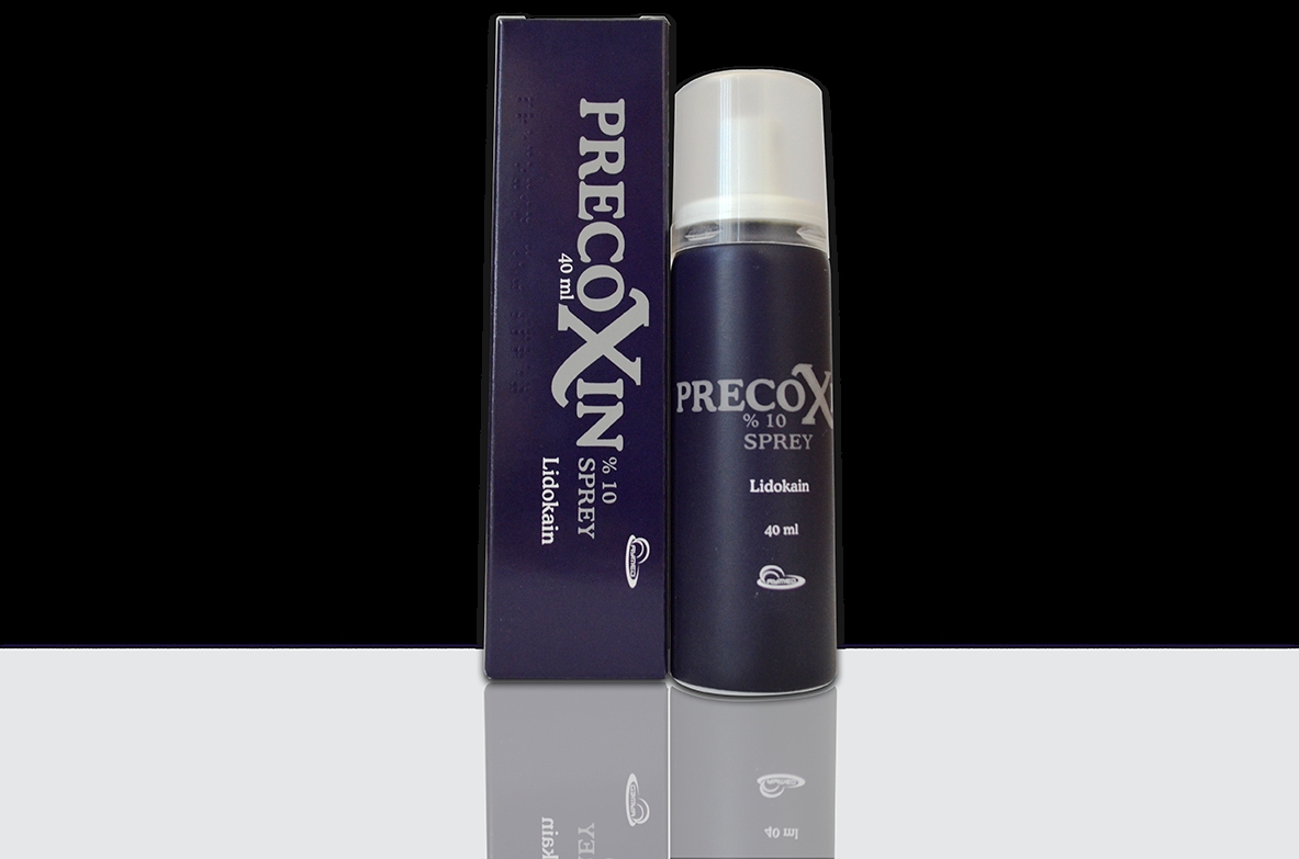 PRECOXIN %10 sprey (40 ml) kutusunun resmi