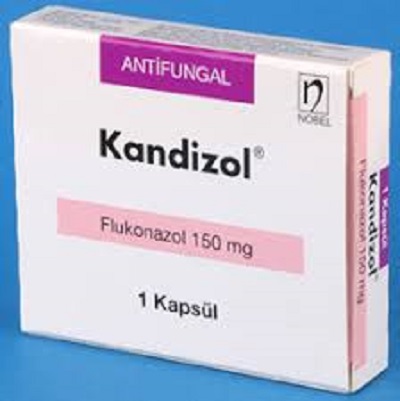KANDIZOL 150 mg 1 kapsül kutusunun resmi