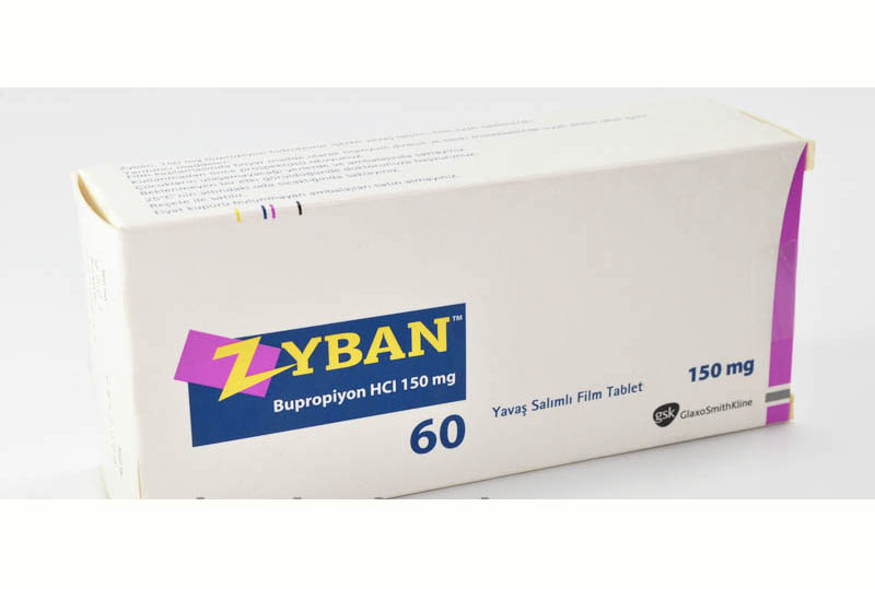 ZYBAN 150 mg 60 tablet kutusunun resmi