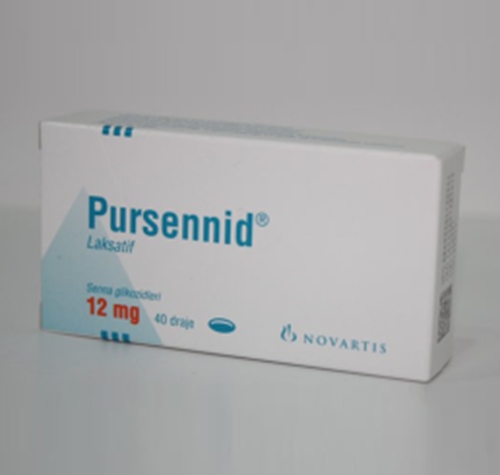 PURSENNID 12 mg 40 draje kutusunun resmi