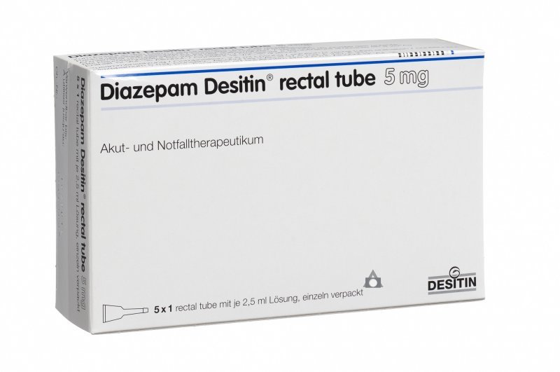 DIAZEPAM DESITIN 5 mg Rektal Tüp Prospektüsü