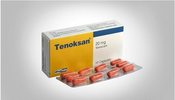 TENOKSAN 20 mg 10 kapsül kutusunun resmi