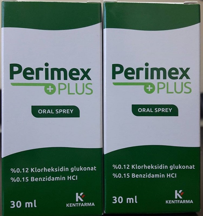 PERIMEX PLUS 30 ml oral sprey kutusunun resmi
