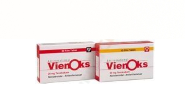 VIENOKS 20 mg 10 film tablet kutusunun resmi