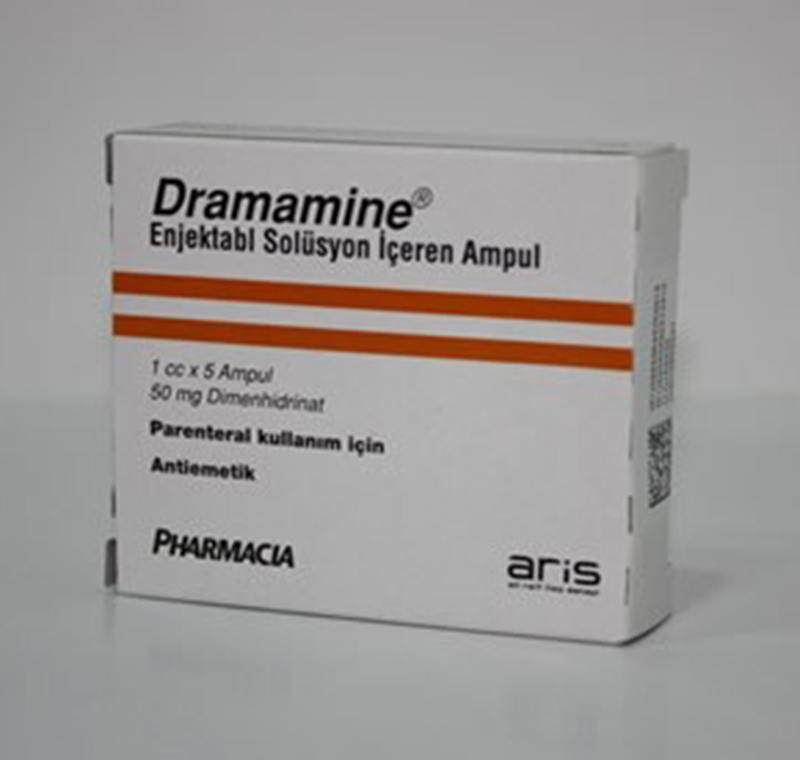 DRAMAMINE 50 mg 5 Ampül Prospektüsü