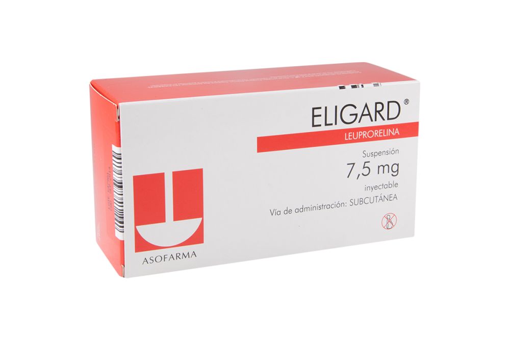ELIGARD 7.5 mg enj. çöz. için S.C. toz içeren şırınga ve çöz. içeren şırınga kutusunun resmi