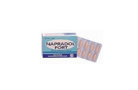 NAPRADOL FORT 550 mg 10 film tablet kutusunun resmi