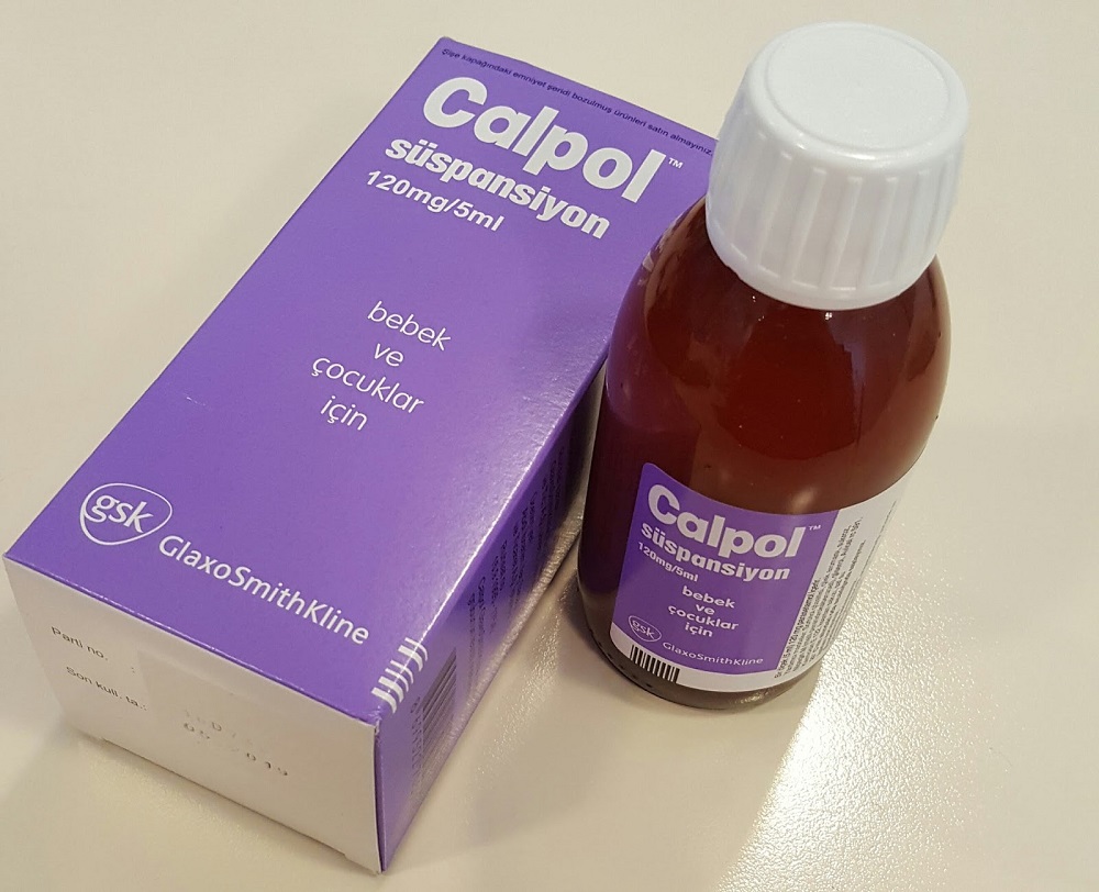CALPOL 120 mg 150 ml süspansiyon kutusunun resmi