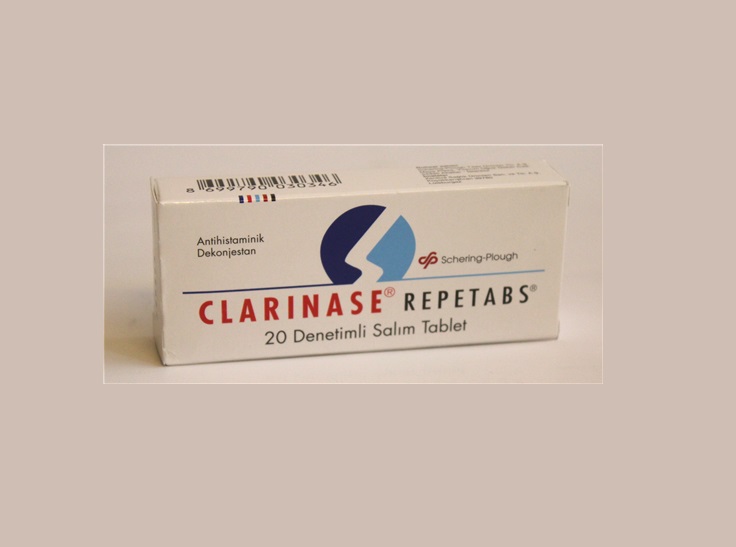 CLARINASE REPETABS 20 denetimli salım tablet kutusunun resmi