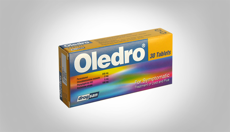OLEDRO Tablet, 30 Adet kutusunun resmi