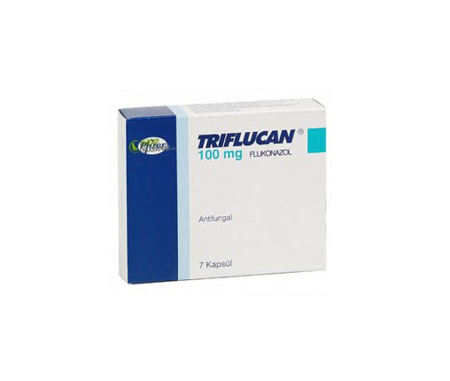 TRIFLUCAN 100 mg 7 kapsül kutusunun resmi